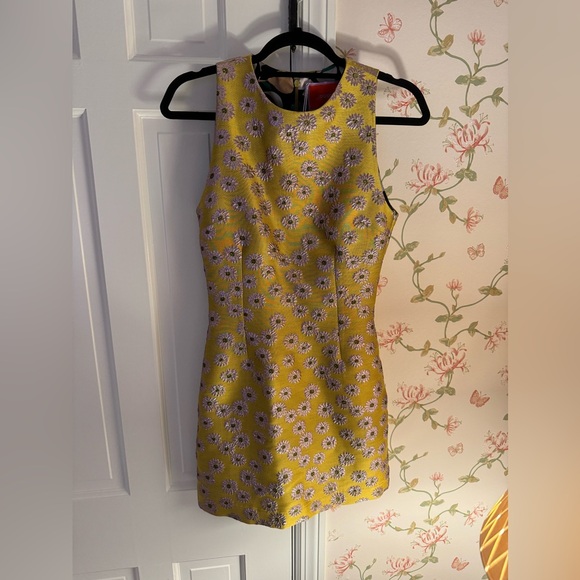 NWT La DoubleJ TGIF Gold Jacquard Mini - Picture 1 of 2